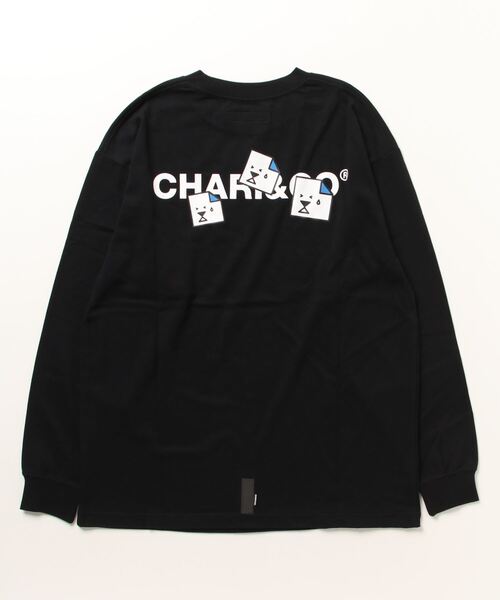 「CHARI&CO」 長袖Tシャツ MEDIUM ネイビー メンズ_画像3