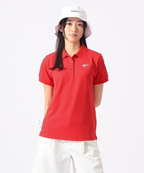 BEAMS GOLF（ビームス ゴルフ） ポロシャツ ポロ 「WOMEN」ORANGE