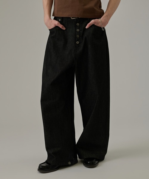 kutir（クティール） ワイドパンツ ジーンズ 13OZ ASSORTED BUGGY