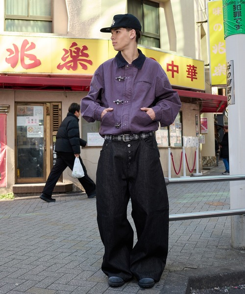 kutir（クティール） ワイドパンツ ジーンズ 13OZ ASSORTED BUGGY 