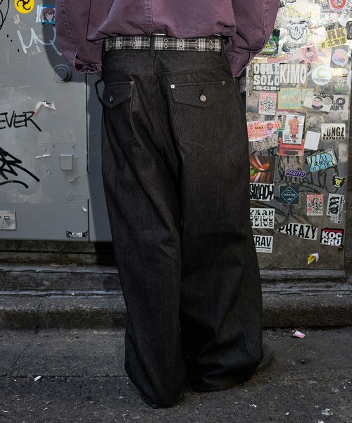 kutir（クティール） ワイドパンツ ジーンズ 13OZ ASSORTED BUGGY