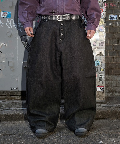 kutir（クティール） ワイドパンツ ジーンズ 13OZ ASSORTED BUGGY