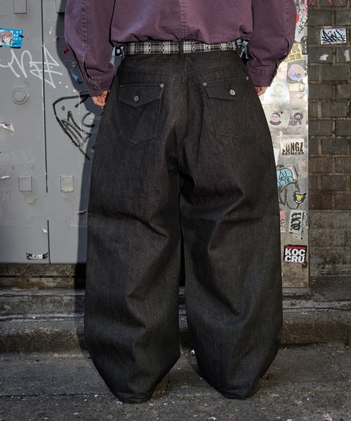 kutir（クティール） ワイドパンツ ジーンズ 13OZ ASSORTED BUGGY