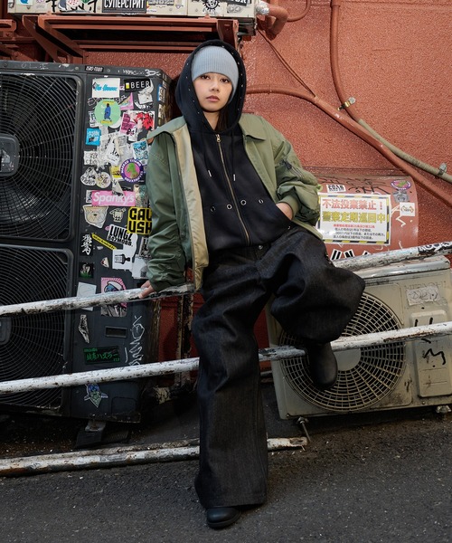 kutir（クティール） ワイドパンツ ジーンズ 13OZ ASSORTED BUGGY