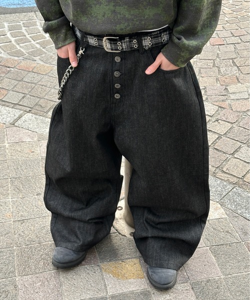 kutir（クティール） ワイドパンツ ジーンズ 13OZ ASSORTED BUGGY