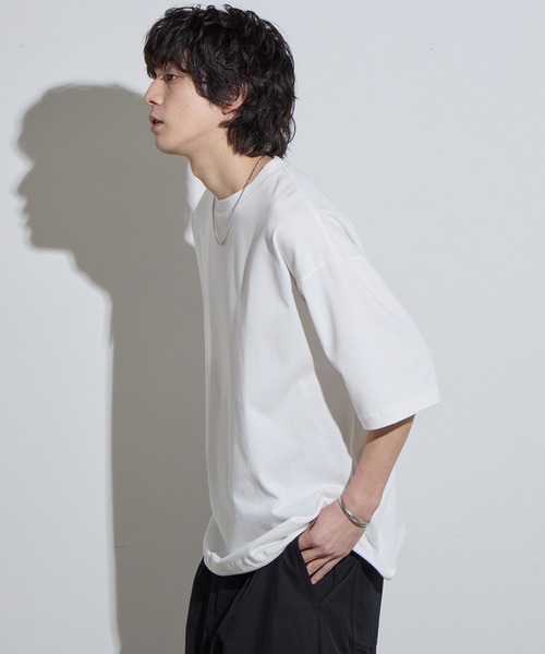 「SLICK」 半袖Tシャツ 1 ブラック メンズ_画像3