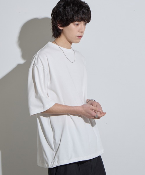 「SLICK」 半袖Tシャツ 1 ブラック メンズ_画像4