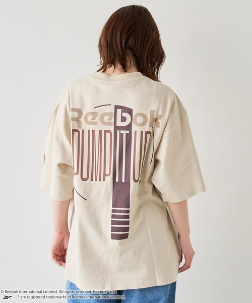 coen（コーエン） tシャツ Reebok（リーボック）別注PUMP Tシャツ