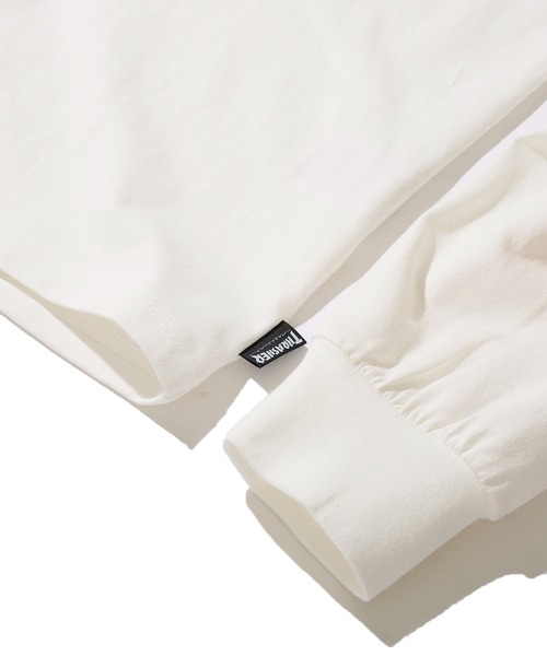 「THRASHER」 長袖Tシャツ MEDIUM アッシュグレー メンズ_画像6