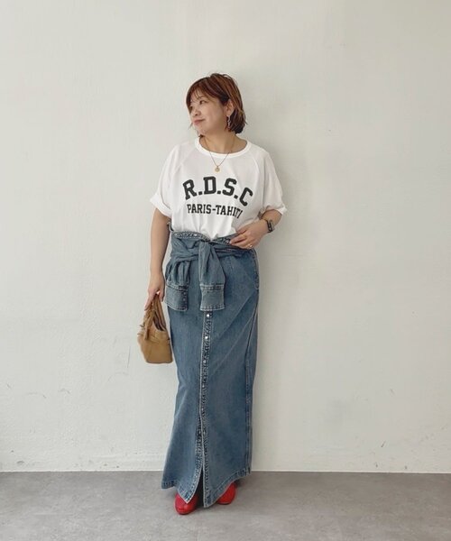 ワンピース 「Yossshiiii企画」「A・MONN(アモン)」デニムシャツマルチワンピースの画像