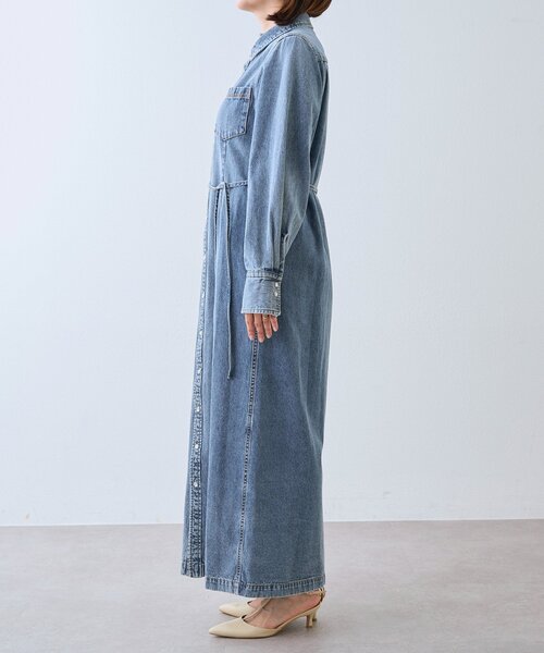ワンピース 「Yossshiiii企画」「A・MONN(アモン)」デニムシャツマルチワンピースの画像