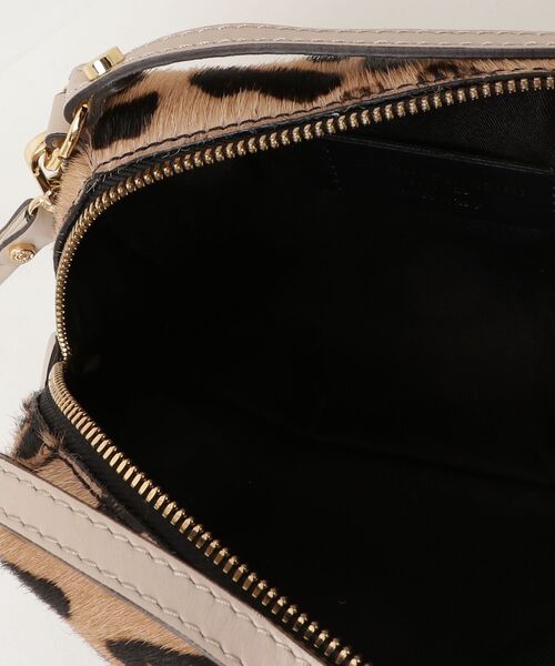 「GIANNI CHIARINI」 レオパード2WAYバッグ - ベージュ レディースの画像
