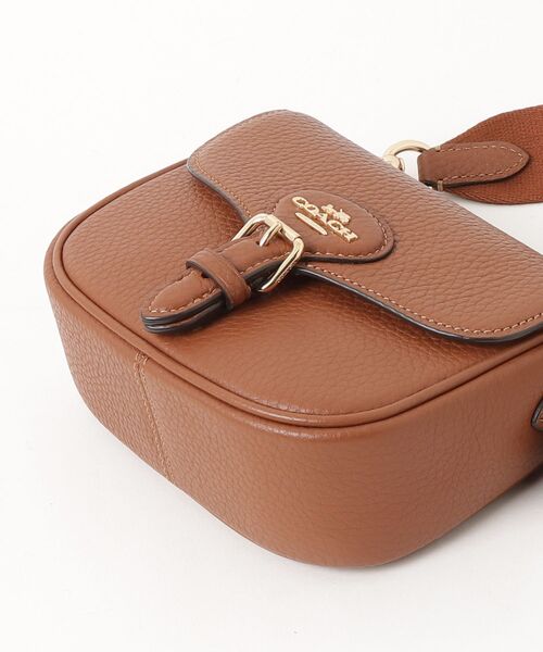 COACH（コーチ） ワンポイントショルダーバッグ - ブラウン レディース
