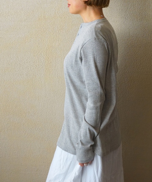「JOURNAL STANDARD LUXE」 長袖カットソー FREE ベージュ レディース_画像9