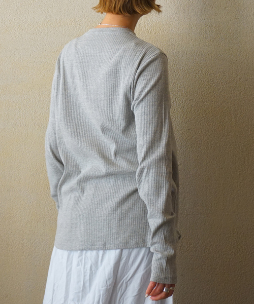 「JOURNAL STANDARD LUXE」 長袖カットソー FREE ベージュ レディース_画像10