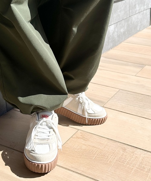 「Java」 ローカットスニーカー MEDIUM ブラウン メンズ_画像7