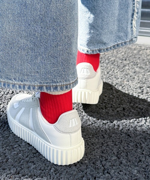 「Java」 ローカットスニーカー MEDIUM ブラウン メンズ_画像9