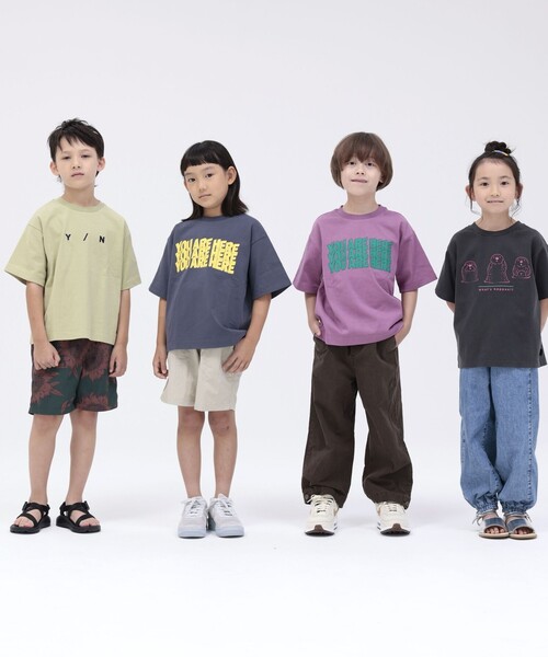 「ARCH & LINE」 「KIDS」ショートパンツ LARGE グリーン キッズ_画像3