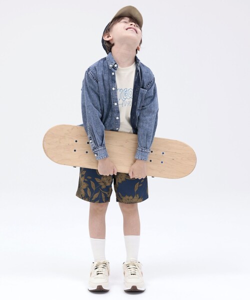 「ARCH & LINE」 「KIDS」ショートパンツ LARGE グリーン キッズ_画像4