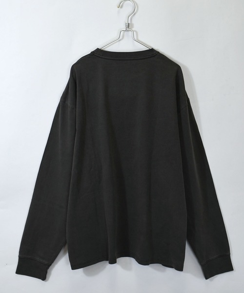 「Starting Over」 長袖Tシャツ M モカ メンズ_画像2