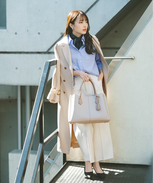 COHINA（コヒナ） トートバッグ 「VISコラボ」「軽量」チャーム付き