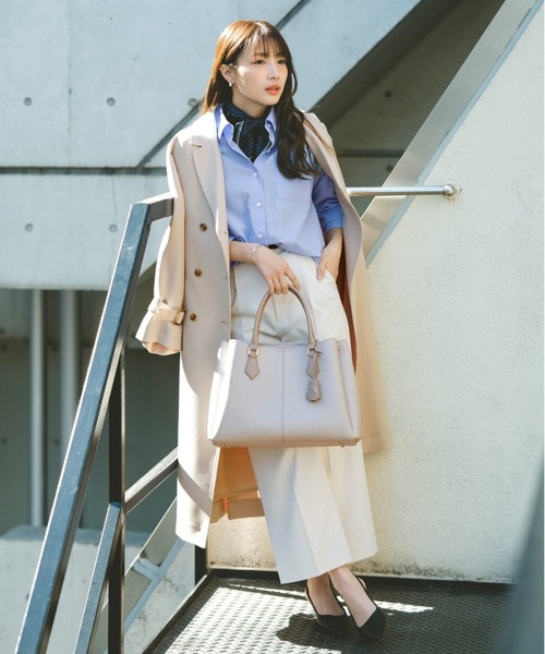 COHINA（コヒナ） トートバッグ 「VISコラボ」「軽量」チャーム付き