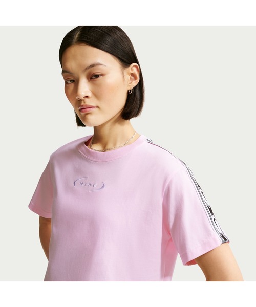 NIKE（ナイキ） tシャツ W NSW CLSC CROP VARSITY18 レディース