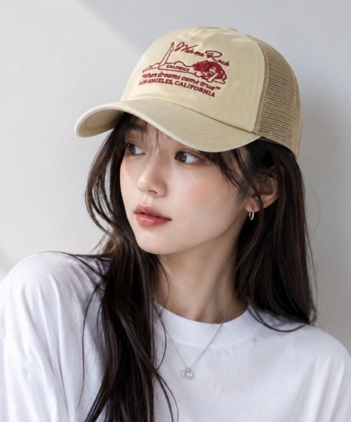 ARTCHIVES MALIBU メッシュキャップ キャップ 帽子 レディース