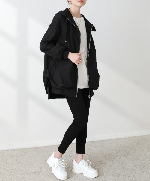 「maison de LATIR」 マウンテンパーカー X-LARGE ブラック レディース_画像3
