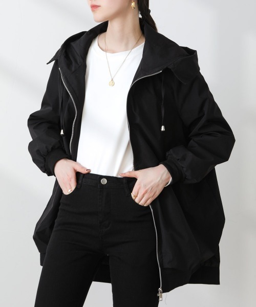 「maison de LATIR」 マウンテンパーカー X-LARGE ブラック レディース_画像7