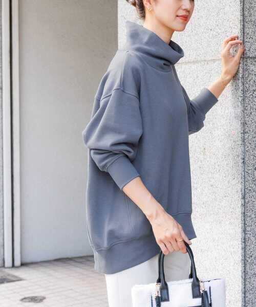 「URBAN RESEARCH DOORS」 スウェットカットソー MEDIUM ベージュ レディース_画像3