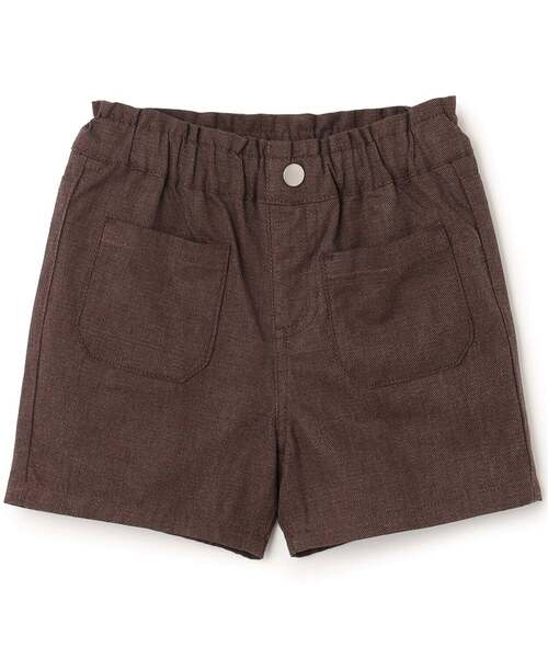 パンツ ウオッシュ加工ハートポケットショートパンツ キッズ 子供服 女の子 | petit main | 08