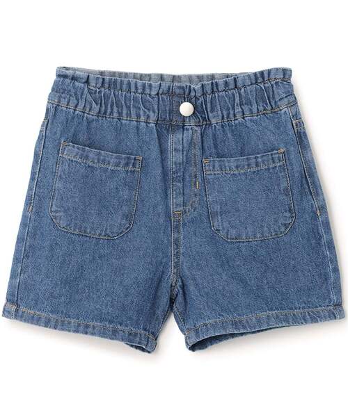 パンツ ウオッシュ加工ハートポケットショートパンツ キッズ 子供服 女の子 | petit main | 09