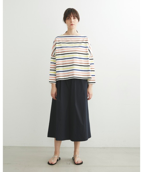 「Traditional Weatherwear」 7分袖カットソー S ブラック系その他 レディース_画像6