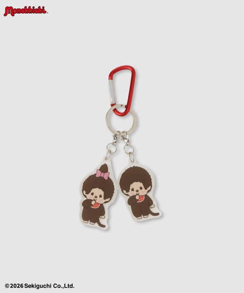 キーホルダー 「Monchhichi/モンチッチ」 アクリルチャーム付き