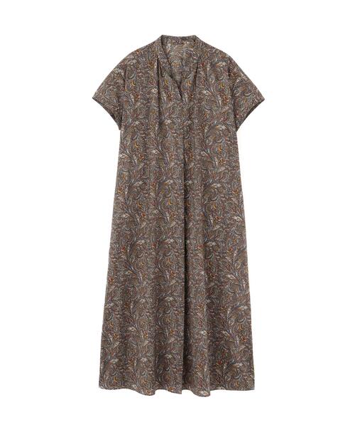LIBERTY.（リバティ） ワンピース タナローンリバティフレンチスリーブ