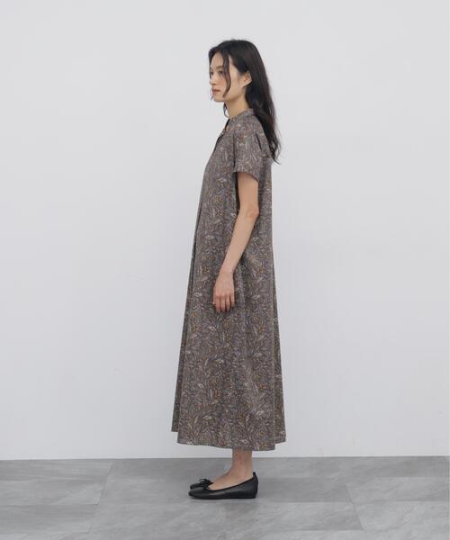 LIBERTY.（リバティ） ワンピース タナローンリバティフレンチスリーブ