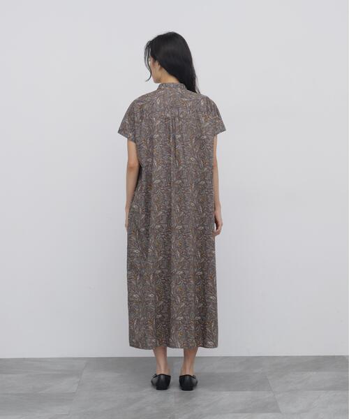 LIBERTY.（リバティ） ワンピース タナローンリバティフレンチスリーブ