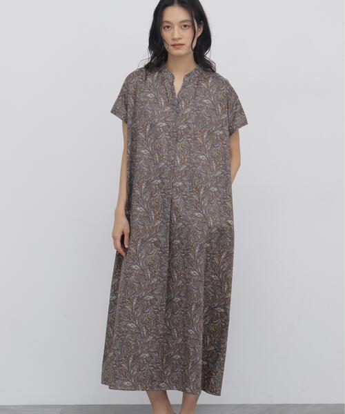 LIBERTY.（リバティ） ワンピース タナローンリバティフレンチスリーブ