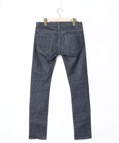 「LOUNGE LIZARD」 スキニーデニムパンツ 1 ネイビー メンズ_画像2