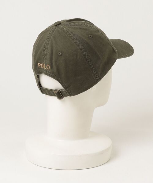 新品 現行カラー ポロラルフローレン コットンチノ キャップ グリーン 男女兼用 POLO RALPH LAUREN（ポロ・ラルフローレン） ラルフローレン キャップ