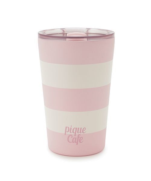 gelato pique（ジェラートピケ） タンブラー 「cafe」フタ付き
