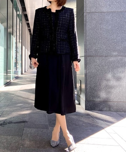 RANAN（ラナン） セットアップ 「3点セット」ツイードジャケット