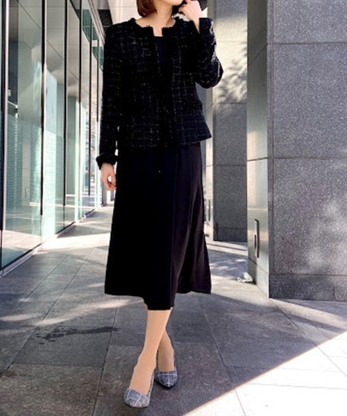 RANAN（ラナン） セットアップ 「3点セット」ツイードジャケット