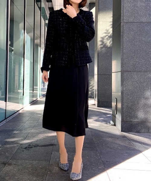 美品♡n♥line　セットアップ　スーツ　ジャケット　スカート　13号　XL 美品♡n♥line セットアップ スーツ ジャケット スカート 13号 XL n