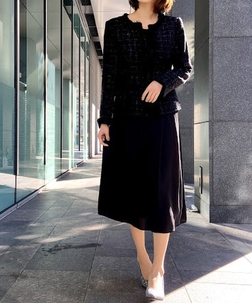 RANAN（ラナン） セットアップ 「3点セット」ツイードジャケット