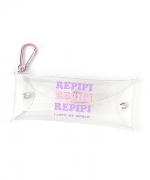 即納 大特価 ポーチ レピピクリアロゴポーチ Supplystudies Com