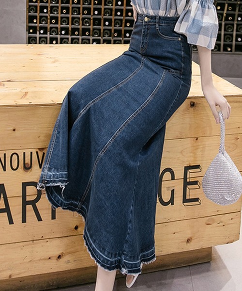 DAY CLOSET デニムスカート レディース マニッシュマーメイド