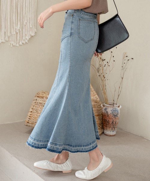 DAY CLOSET デニムスカート レディース マニッシュマーメイド
