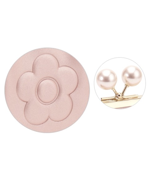 MARY QUANT ポーチ マリークワント mary quant エンボスデイジーパール